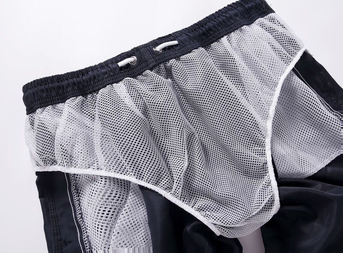 100% Polyester Beach Belt Lining Mens Quarter Pants Sports Surfing Shorts Mens - Outdoors & Sports Tinker Time