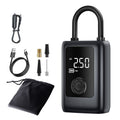 150PSI Rechargeable Electric Tire Pump with Light & LCD: for cars, bikes - Outdoors & Sports Tinker Time