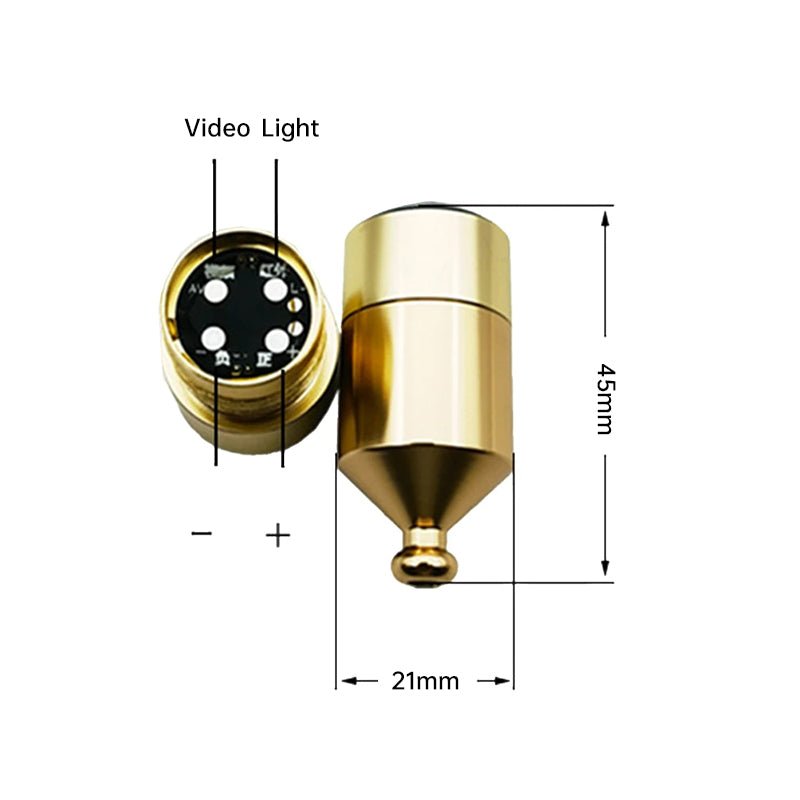 1pc 12 - 28V Underwater Fishing Camera with Infrared, Waterproof Fish Finder Accessories - Outdoors & Sports Tinker Time