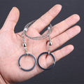 1PC New Hand Chain Saw Safety Survival Fretsaw ChainSaw Emergency Outdoor Steel Wire Saw Camping Hunting Kits Pocket Gear - Outdoors & Sports Tinker Time