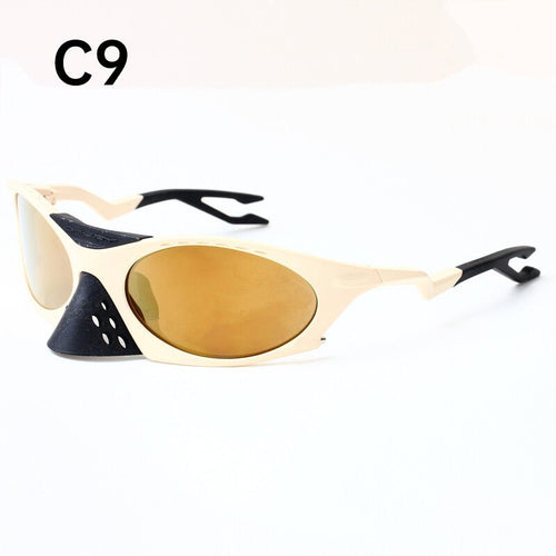 2025 Men's Outdoor Sunglasses: Y2K Cycling/Driving, Polarized, Windproof, INS Trendy - Outdoors & Sports Tinker Time