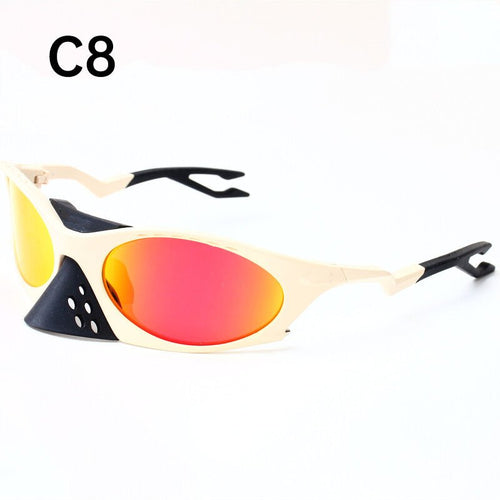 2025 Men's Outdoor Sunglasses: Y2K Cycling/Driving, Polarized, Windproof, INS Trendy - Outdoors & Sports Tinker Time