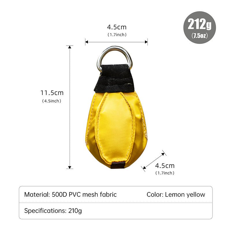 210G PVC Tree Climbing Rope Bag, Arborist Weighted Bag for Caving, Rock Climbing & Rope Deployment - Outdoors & Sports Tinker Time