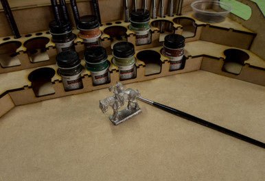 34mm Painting Station for Citadel, GW and Model Master Paints - Outdoors & Sports Tinker Time