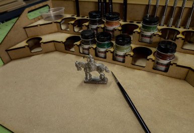 34mm Painting Station for Citadel, GW and Model Master Paints - Outdoors & Sports Tinker Time