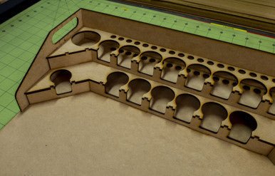 34mm Painting Station for Citadel, GW and Model Master Paints - Outdoors & Sports Tinker Time