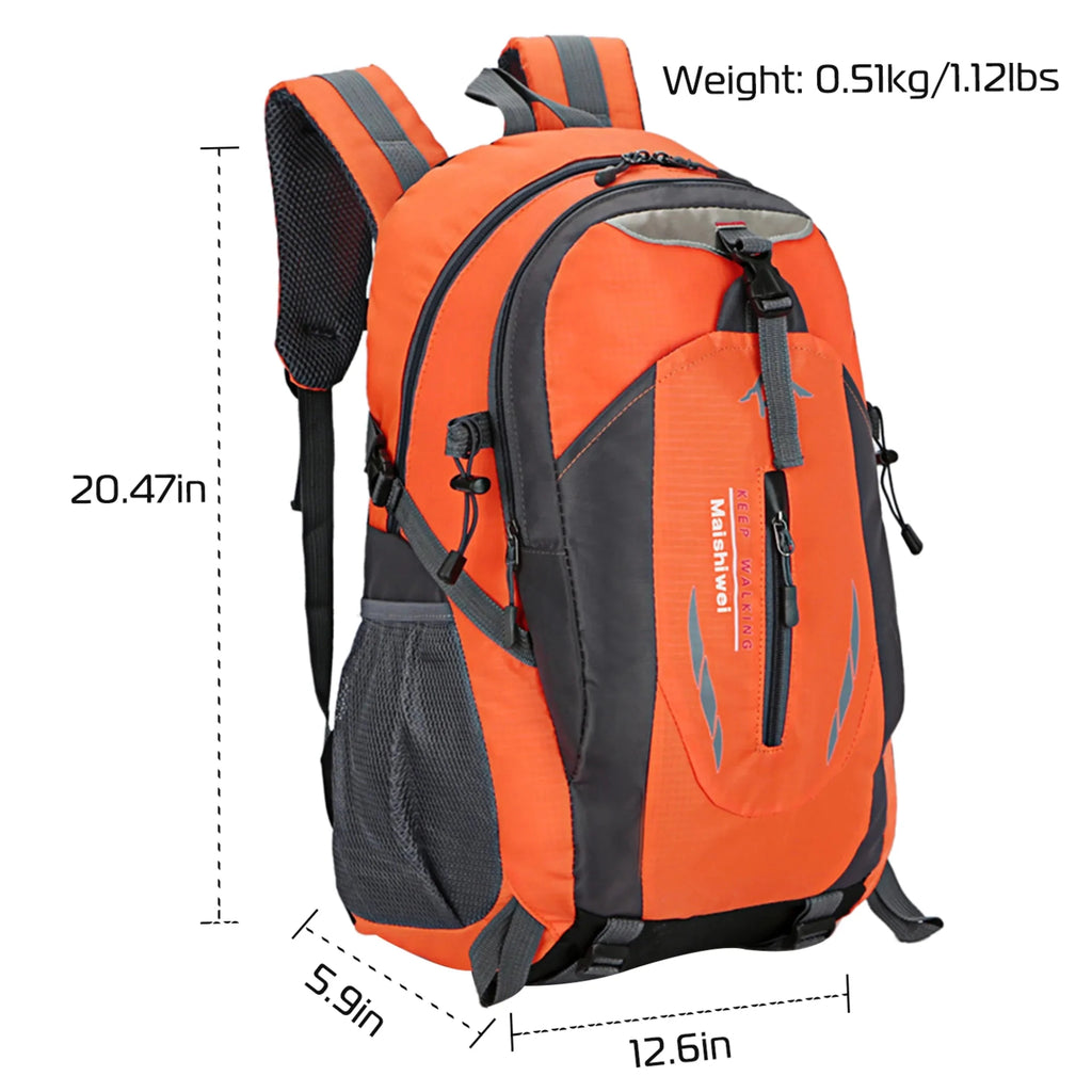 36L Outdoor Backpack Waterproof Daypack Travel - Outdoors & Sports Tinker Time