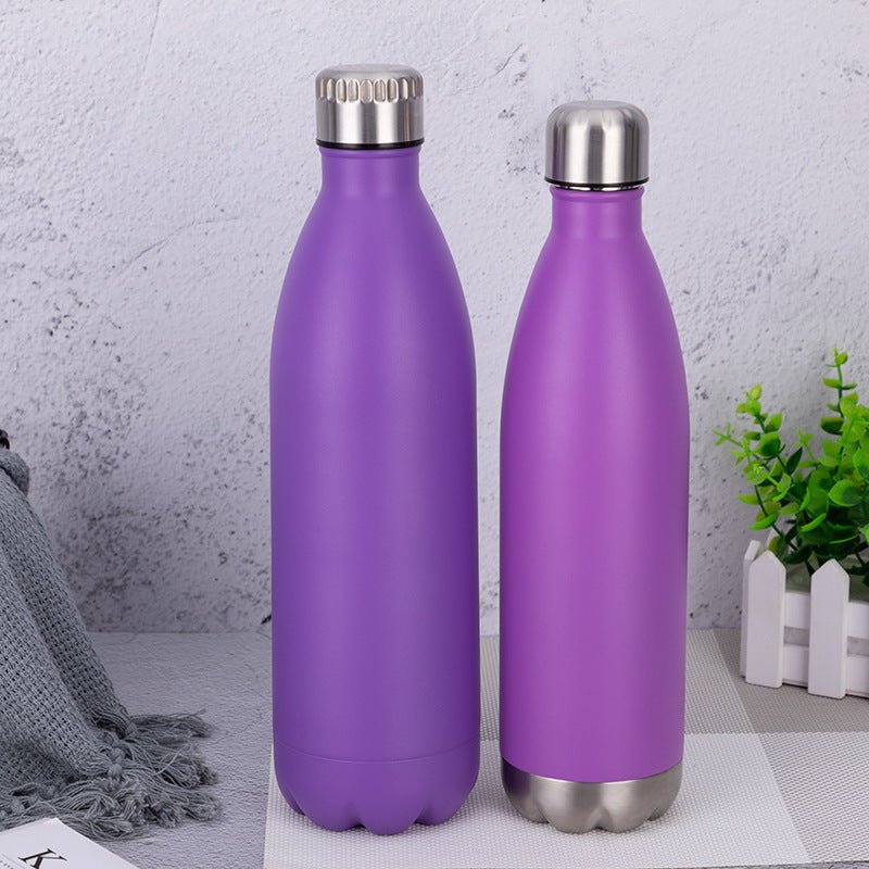 750ml Coke bottle with detachable bottom, outdoor sports water bottle, stainless steel multifunctional thermos cup - Outdoors & Sports Tinker Time