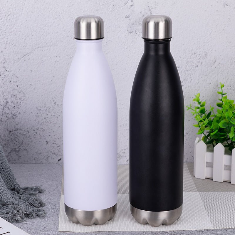 750ml Coke bottle with detachable bottom, outdoor sports water bottle, stainless steel multifunctional thermos cup - Outdoors & Sports Tinker Time