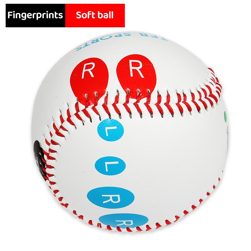 9 Inch Competition Training Baseball with Finger Placement Markers Games Practice Baseball Training Aid for Pitching - Outdoors & Sports Tinker Time