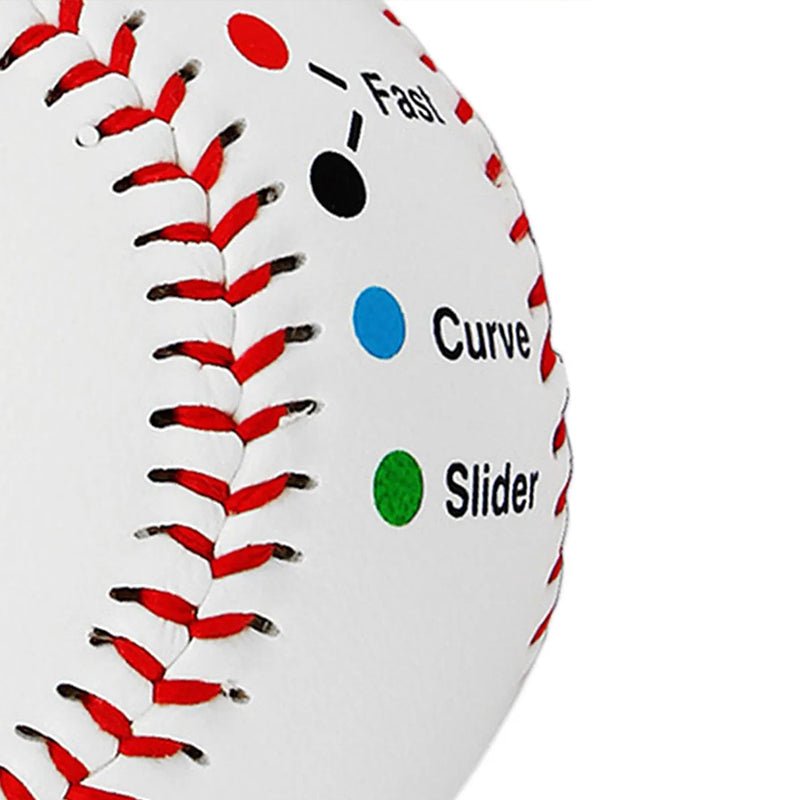 9 Inch Competition Training Baseball with Finger Placement Markers Games Practice Baseball Training Aid for Pitching - Outdoors & Sports Tinker Time