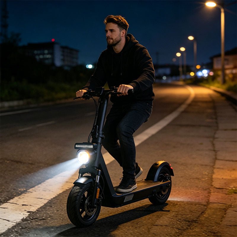 A89E Replacement Headlight for Kukirin G2 Pro DB Electric Scooter, Waterproof LED Front Light Bulb Assembly - Outdoors & Sports Tinker Time