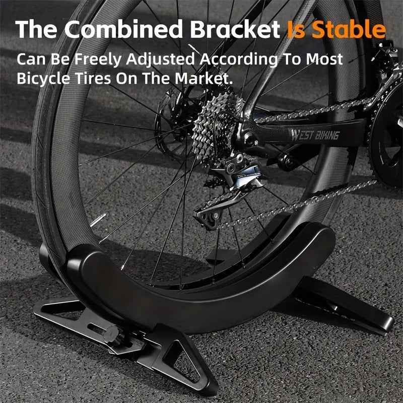 Adjustable Floor Bike Rack for Garage – MTB & Road Bike Parking, Display & Support Stand - Outdoors & Sports Tinker Time