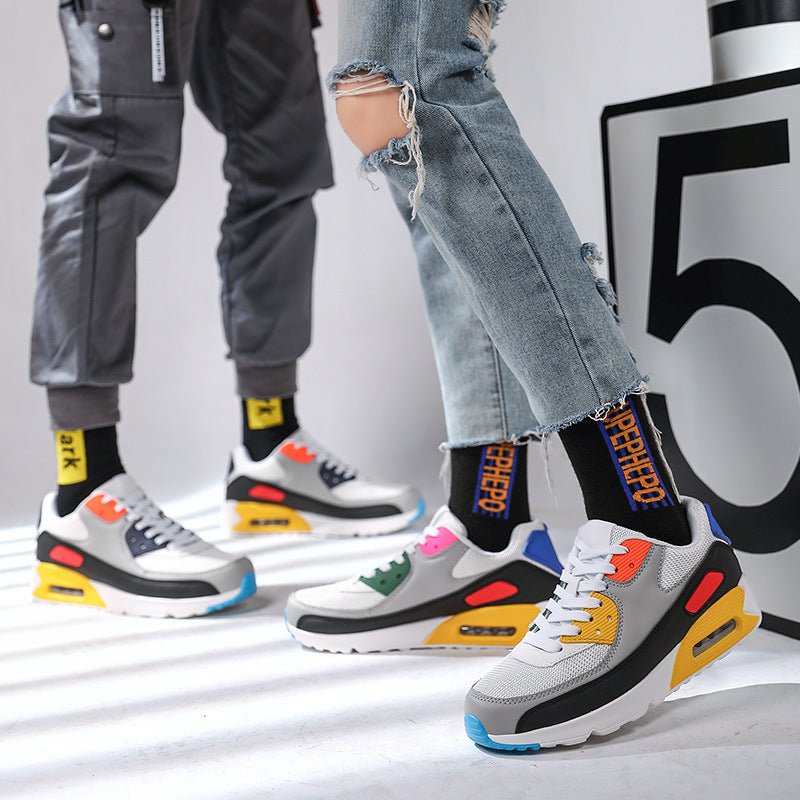 Air cushion shoes casual shoes lightweight sports shoes for men and women versatile and fashionable running shoes - Outdoors & Sports Tinker Time