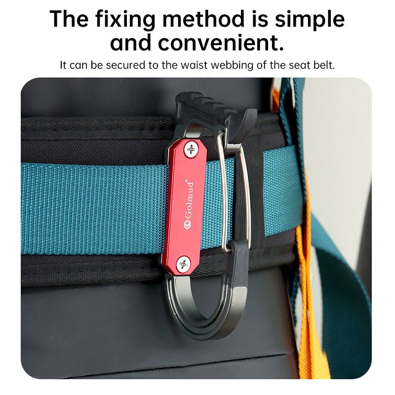 Arborist Climbing Harness with Quickdraw Carabiners for Rock Climbing & High-Altitude Rescue - Outdoors & Sports Tinker Time