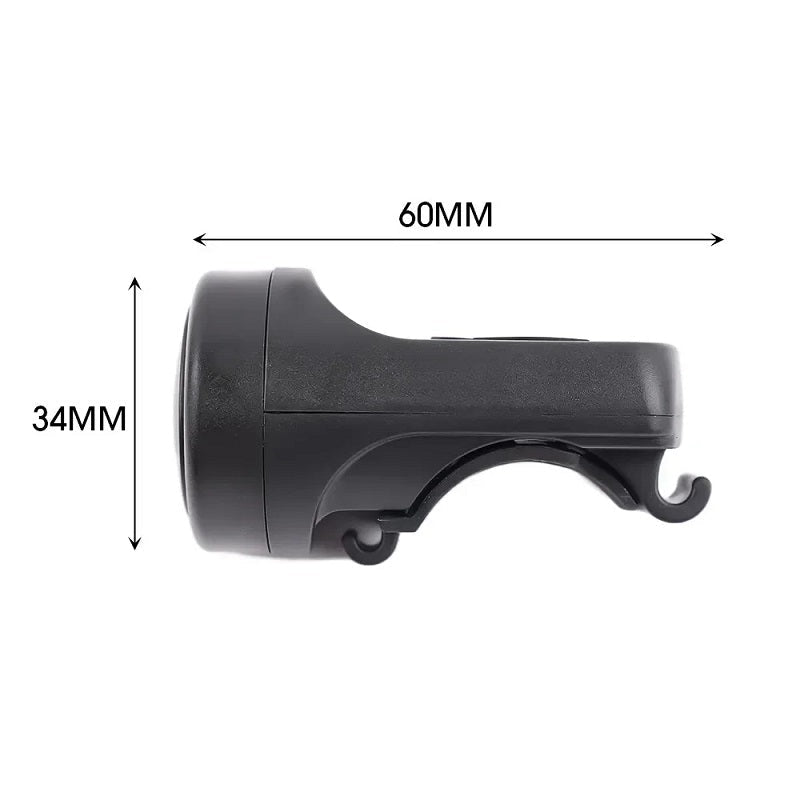 Bicycle Electric Bell Bike USB Charging Horn MTB Mountain Bike Warning Safety Ring Waterproof Bell Cycling Accessories - Outdoors & Sports Tinker Time