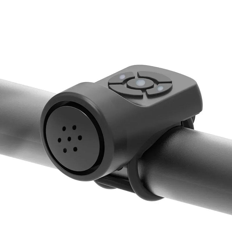 Bicycle Electric Bell Bike USB Charging Horn MTB Mountain Bike Warning Safety Ring Waterproof Bell Cycling Accessories - Outdoors & Sports Tinker Time