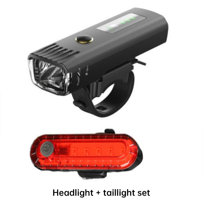 Bike headlight, bike flashlight, LED mountain bike torch, bike taillight, light sensor, cycling headlamp, bike accessories - Outdoors & Sports Tinker Time
