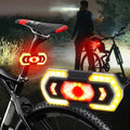 Bike Rear Lamp Smart Wireless Remote Turn Signal Lights Bicycle LED Taillight Easily Installation Bicycle Cycling Accessories - Outdoors & Sports Tinker Time