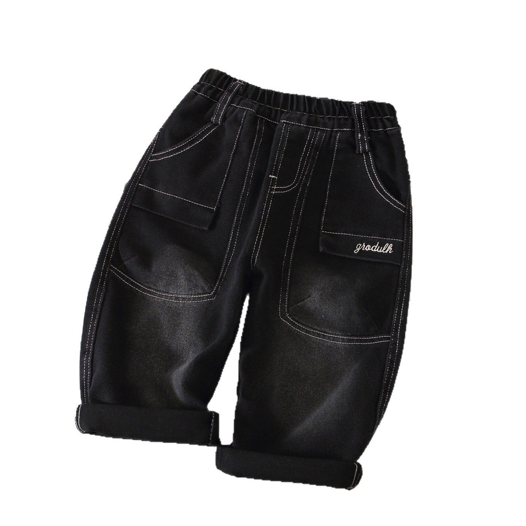 Boys' Cargo Denim Pants - Outdoors & Sports Tinker Time