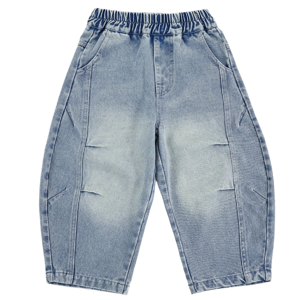 Boys' Casual Denim Curved Leg Pants - Outdoors & Sports Tinker Time