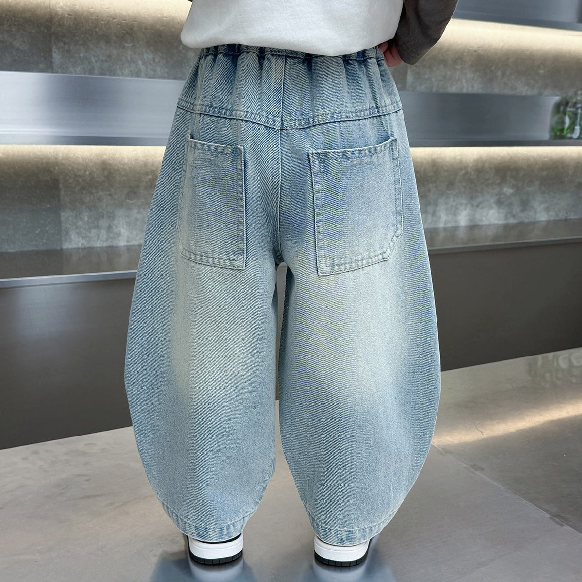 Boys' Casual Denim Curved Leg Pants - Outdoors & Sports Tinker Time