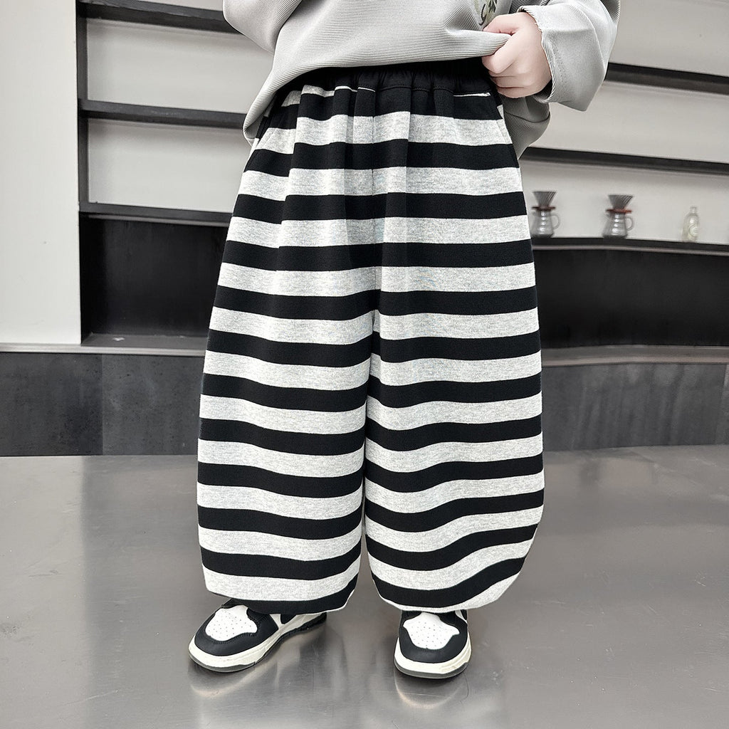 Boys' Casual Striped Sweatpants Jogger Pants - Outdoors & Sports Tinker Time