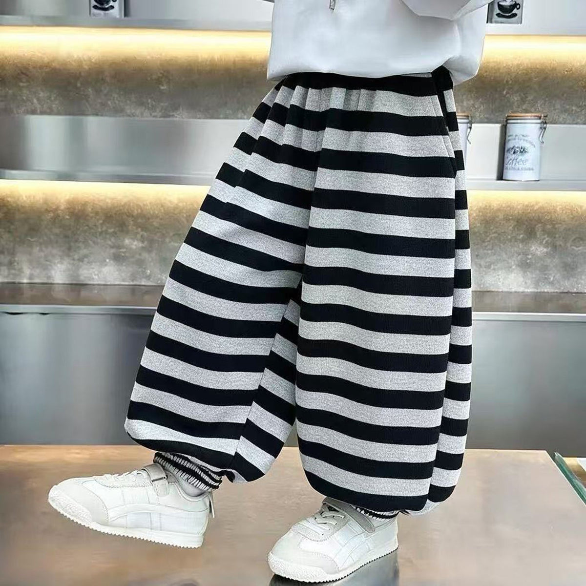 Boys' Casual Striped Sweatpants Jogger Pants - Outdoors & Sports Tinker Time