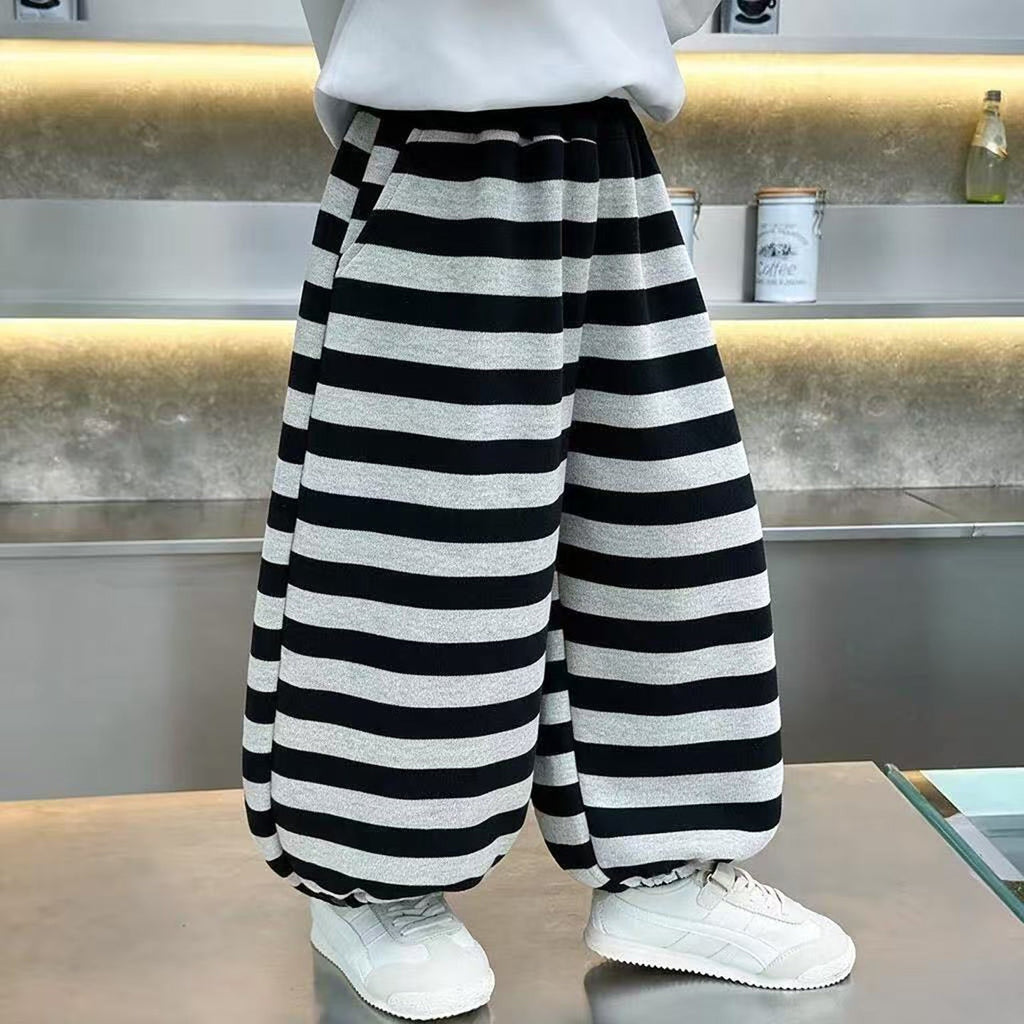 Boys' Casual Striped Sweatpants Jogger Pants - Outdoors & Sports Tinker Time