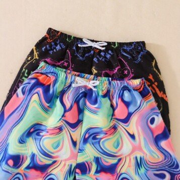 boy's Swim Trunks, Flat-Cut Sports Shorts for Kids, Beach Swimwear Set - Outdoors & Sports Tinker Time