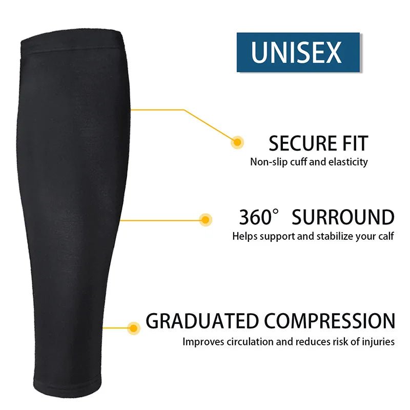 Calf protection pressure vein socks strong pressure shaping slimming calf elasticity pressure socks calf protection - Outdoors & Sports Tinker Time