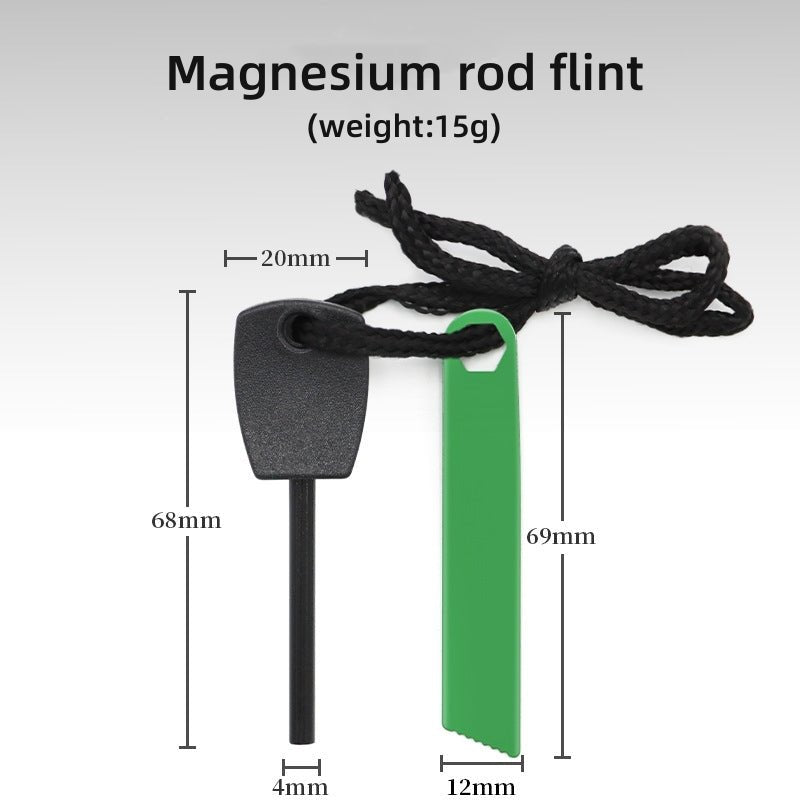 Camping set small mini flint waterproof ignition magnesium strip magnesium rod - Outdoors & Sports Tinker Time