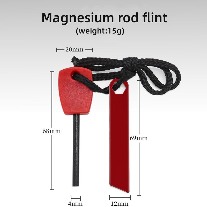 Camping set small mini flint waterproof ignition magnesium strip magnesium rod - Outdoors & Sports Tinker Time