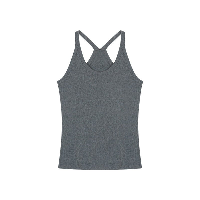 Casual Slimming Inner Wear Sleeveless Student Top Basic Versatile Outerwear Vest Strapless Women - Outdoors & Sports Tinker Time