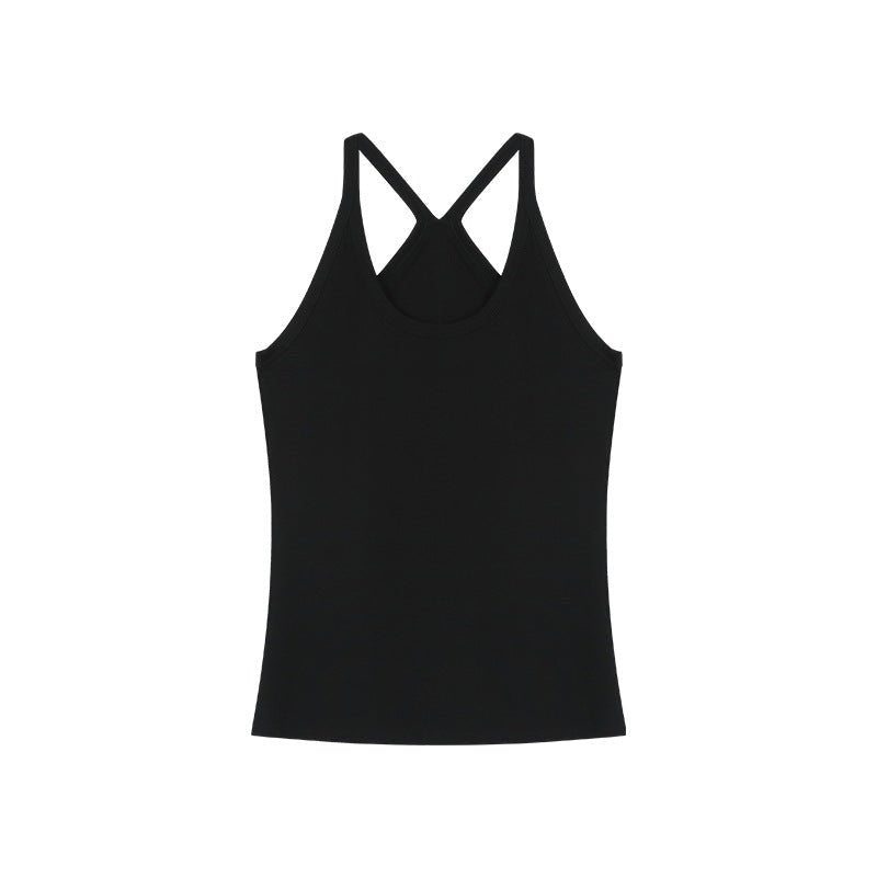 Casual Slimming Inner Wear Sleeveless Student Top Basic Versatile Outerwear Vest Strapless Women - Outdoors & Sports Tinker Time