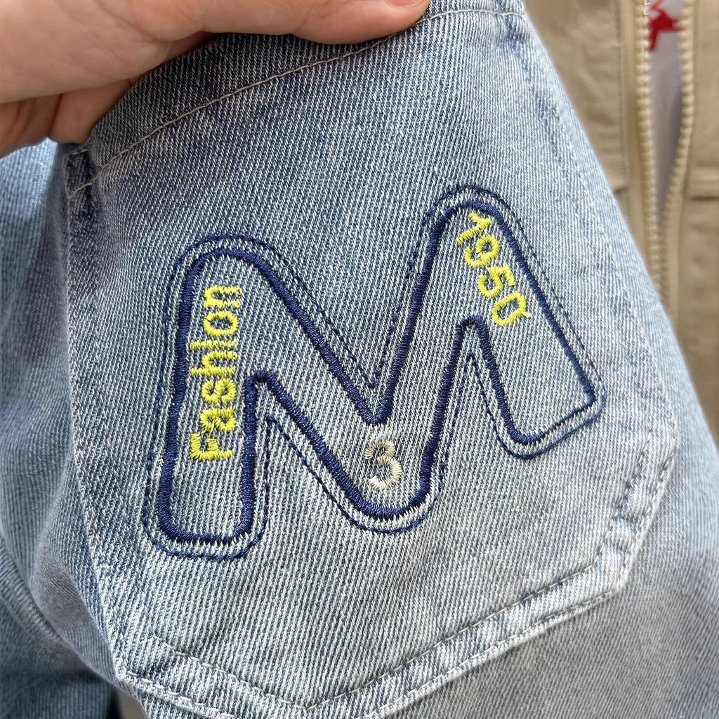 Casual Washed Denim Shorts for Boys Kids Summer Cotton Pants Mid-Length Five-Quarter Pants Wholesale - Outdoors & Sports Tinker Time