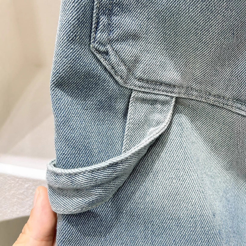 Casual Washed Denim Shorts for Boys Kids Summer Cotton Pants Mid-Length Five-Quarter Pants Wholesale - Outdoors & Sports Tinker Time