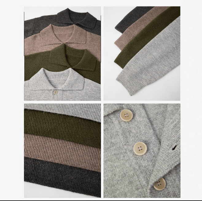 Collar loose long sleeved sweater - Outdoors & Sports Tinker Time