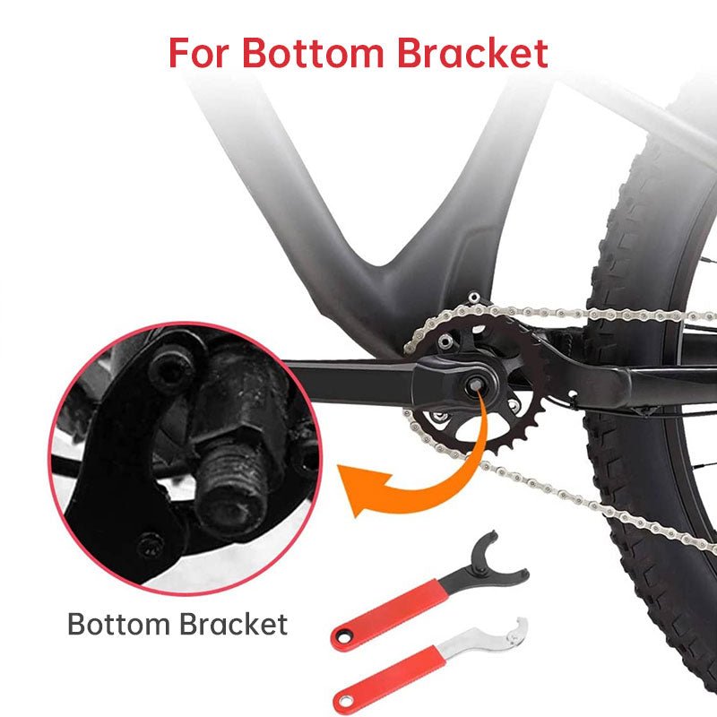 Complete 44-Piece Bicycle Repair Kit – Essential Tools for Chain, Crank, Freewheel, and Multi-Purpose Bike Key Repairs - Outdoors & Sports Tinker Time