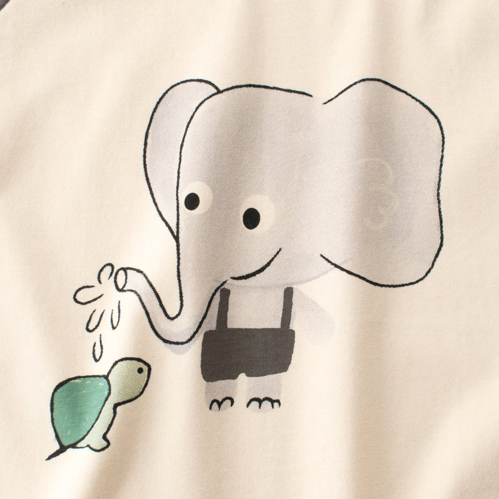 Cute Cartoon Print Short Sleeve T-Shirt for Girls - Outdoors & Sports Tinker Time