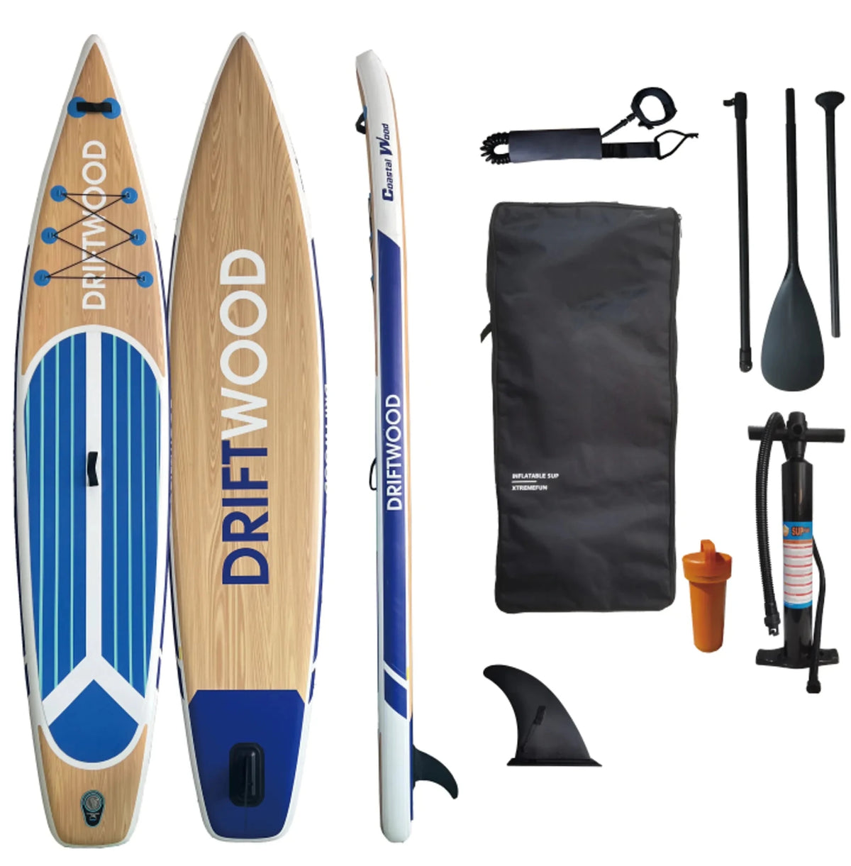 DRIFTWOOD PADDLE BOARD 12'6 COATAL WOOD - Outdoors & Sports Tinker Time