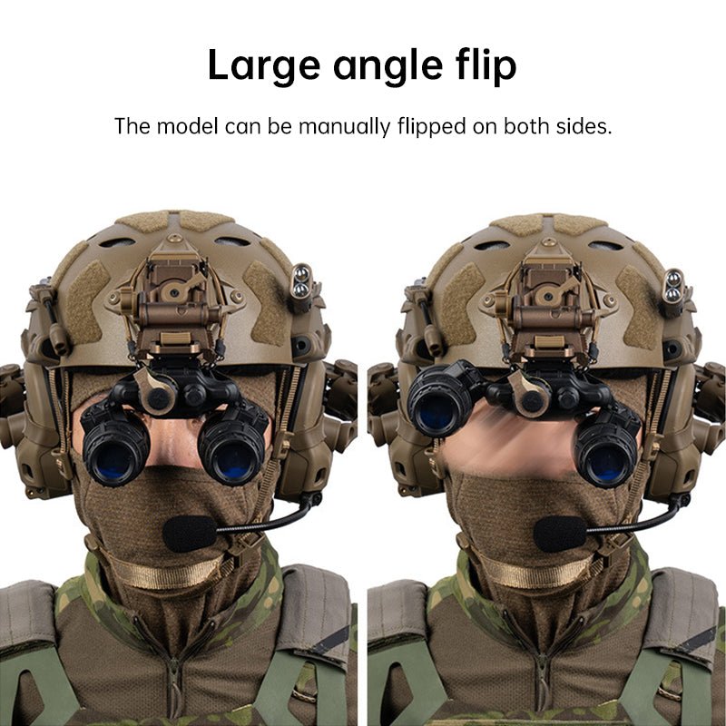 Dummy NVG Goggles DTNVS Model – Tactical Helmet Accessory for Airsoft, Paintball & Cosplay - Outdoors & Sports Tinker Time
