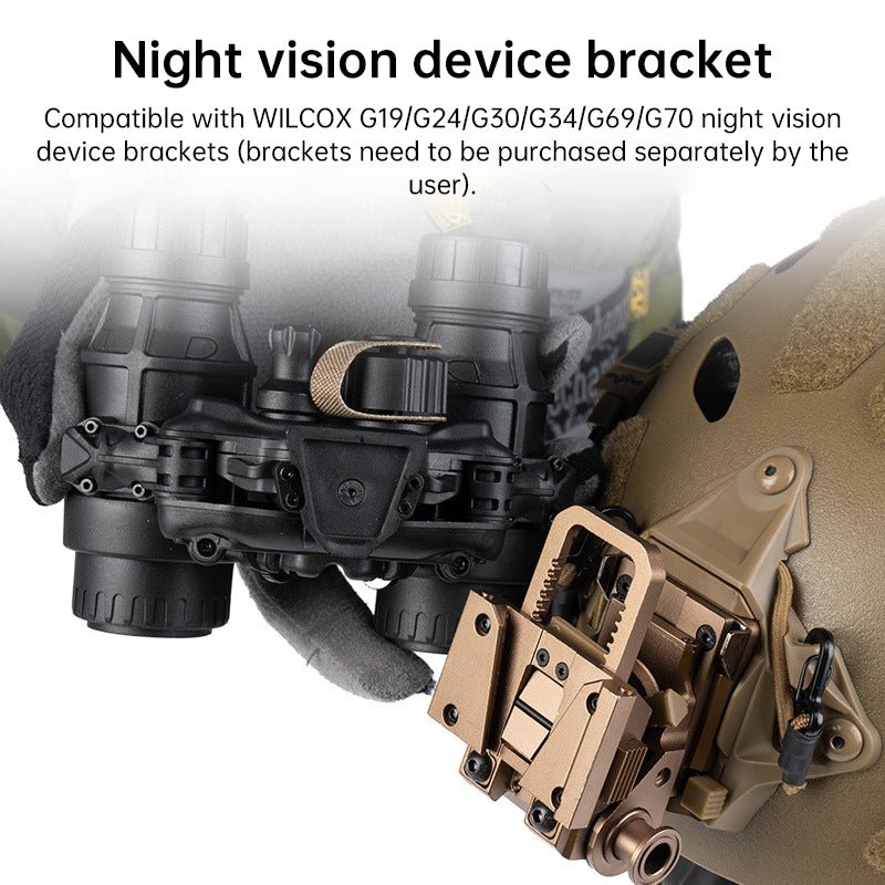 Dummy NVG Goggles DTNVS Model – Tactical Helmet Accessory for Airsoft, Paintball & Cosplay - Outdoors & Sports Tinker Time