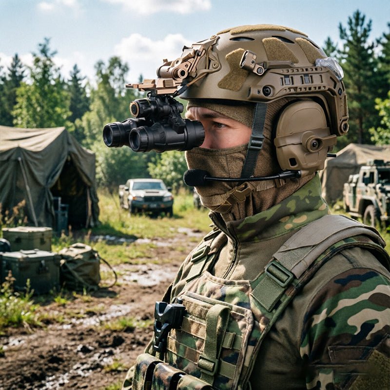 Dummy NVG Goggles DTNVS Model – Tactical Helmet Accessory for Airsoft, Paintball & Cosplay - Outdoors & Sports Tinker Time
