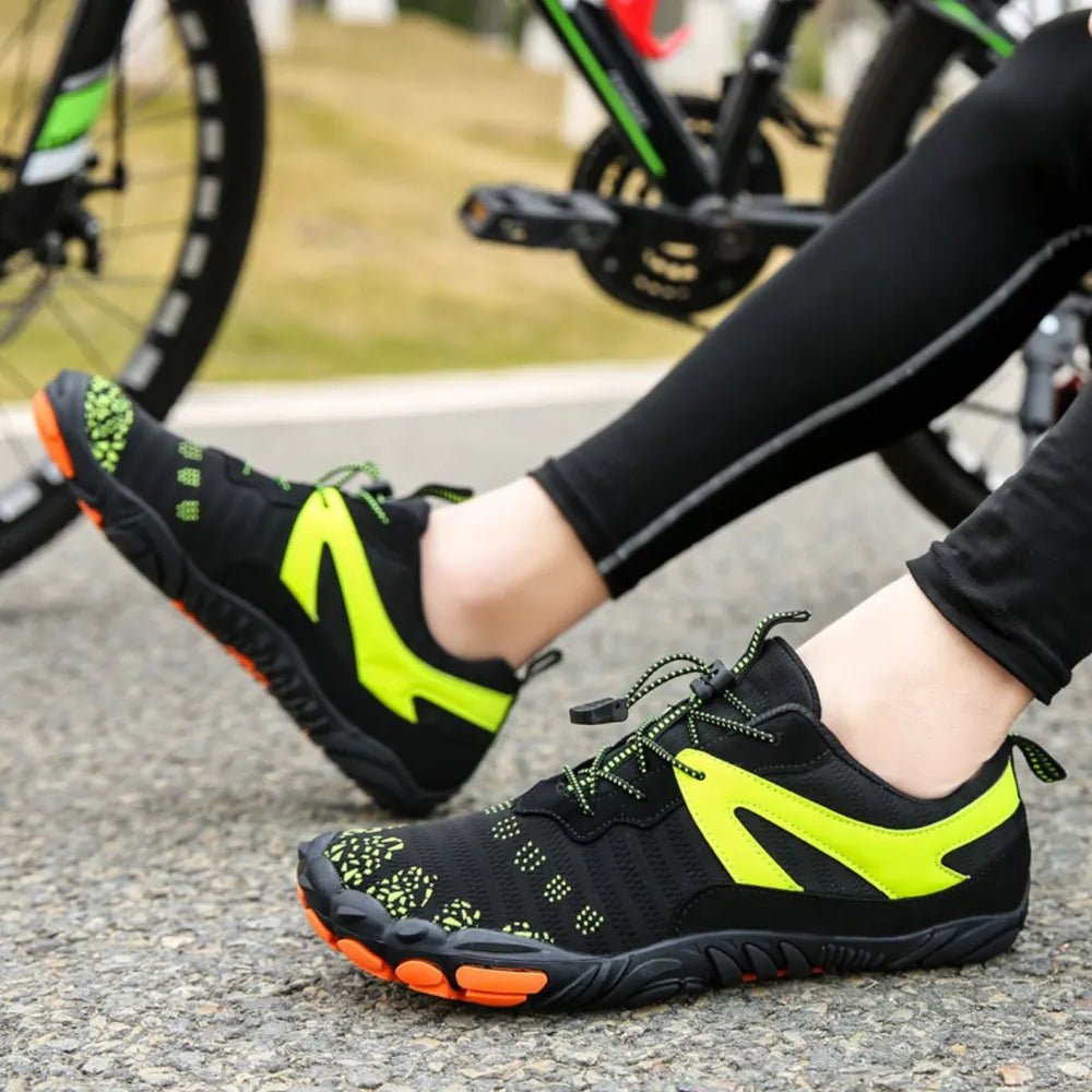 Elastic Lock Laces Mesh Contrast Breathable Athletic - Outdoors & Sports Tinker Time
