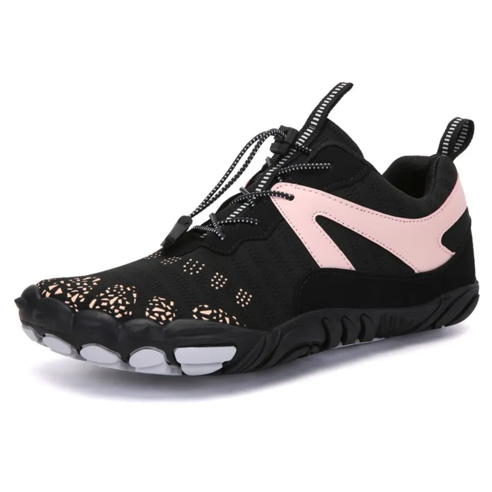Elastic Lock Laces Mesh Contrast Breathable Athletic - Outdoors & Sports Tinker Time