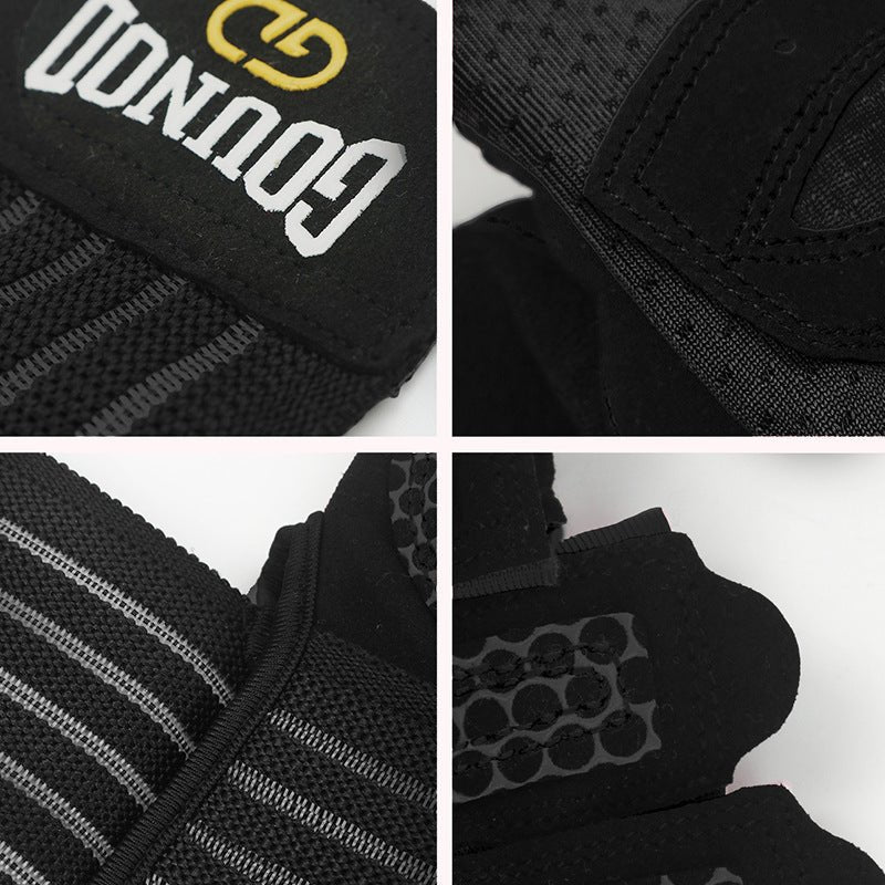 Fitness gloves extended breathable and wear-resistant half finger gloves for exercise - Outdoors & Sports Tinker Time