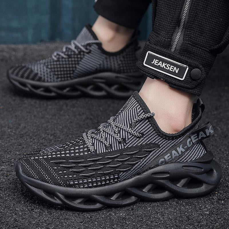 Flyknit mesh shoes for men lightweight and casual trendy shoes - Outdoors & Sports Tinker Time