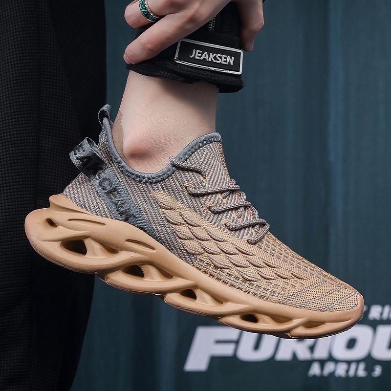 Flyknit mesh shoes for men lightweight and casual trendy shoes - Outdoors & Sports Tinker Time