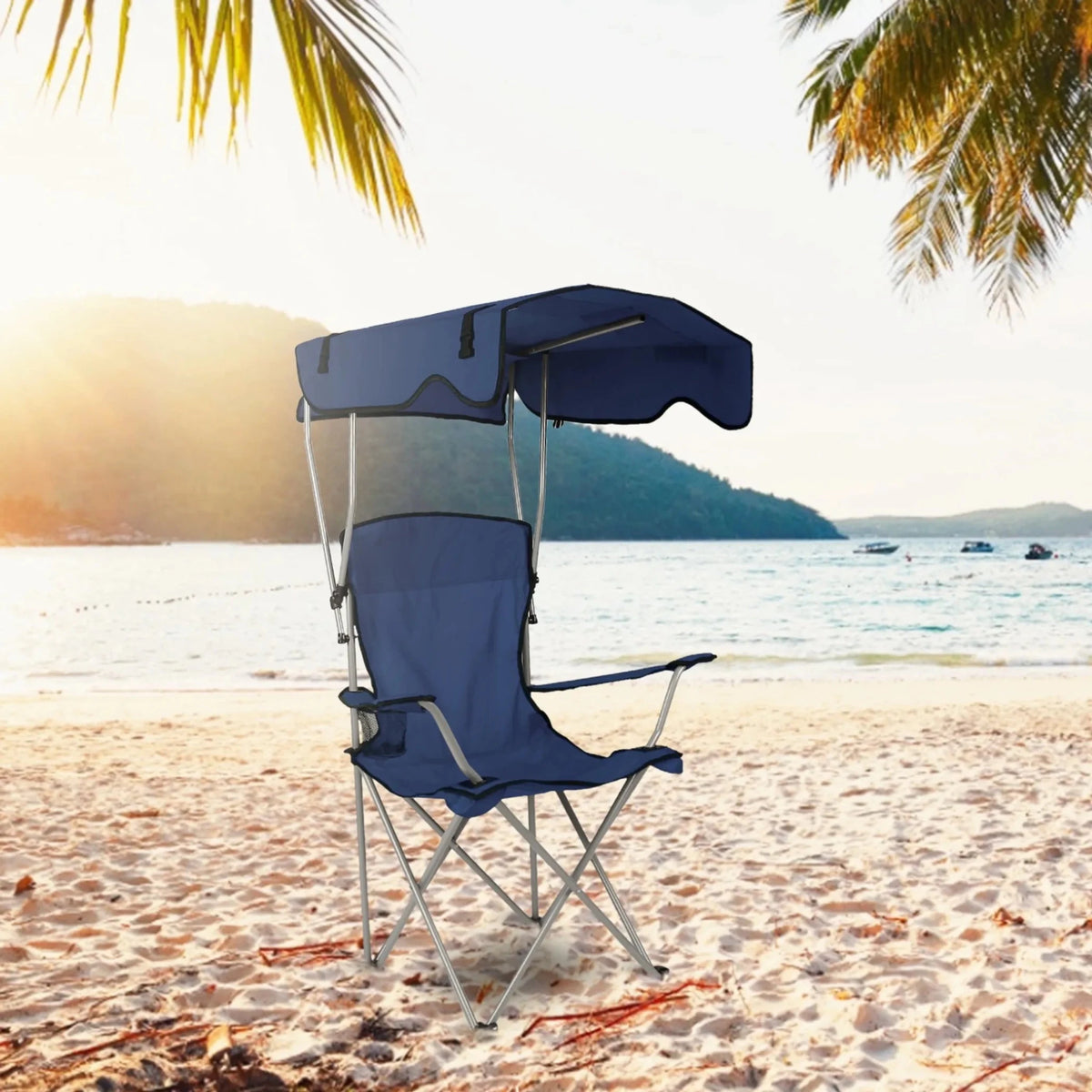 Foldable Beach Canopy Chair - Outdoors & Sports Tinker Time